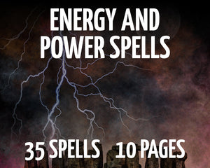 
                  
                    Load image into Gallery viewer, Energy &amp;amp; Power Spells
                  
                