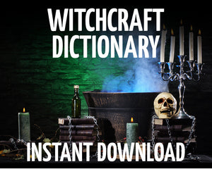 
                  
                    Load image into Gallery viewer, Witchcraft Terms &amp;amp; Meanings
                  
                