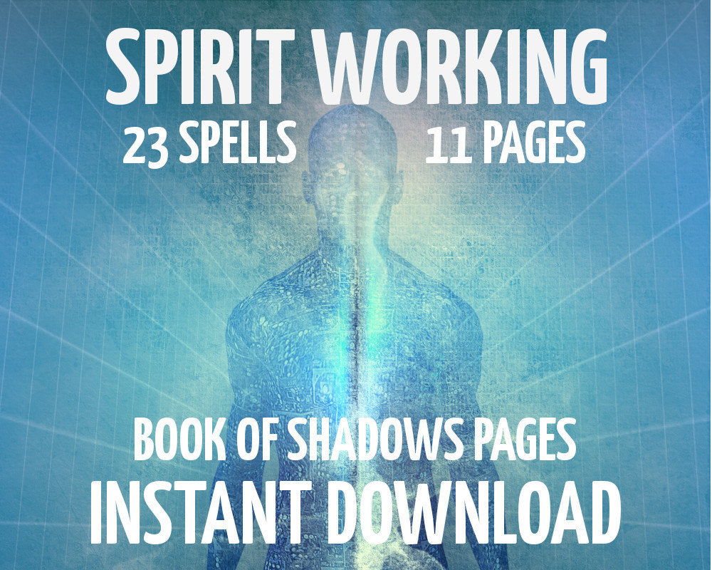 Spirit Working Spells Spells